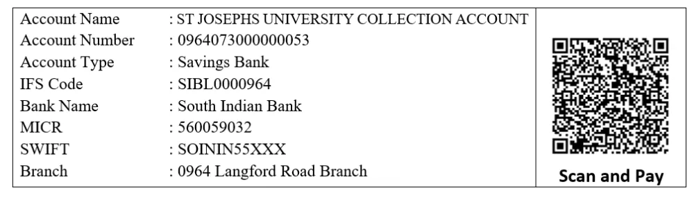 Bank Details